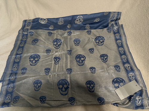 Alexander mcqueen skull scarf - alexander,