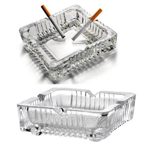 Glass ashtray cigarette - 2,