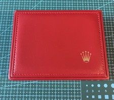Rolex original red - original, leather