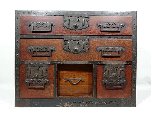 Antique japanese sendai - japanese, tansu