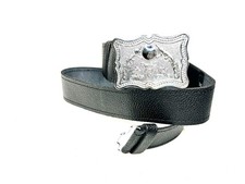 Scottish Kilt Belt with Crown