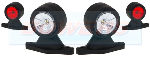 Led red white side - 2x,