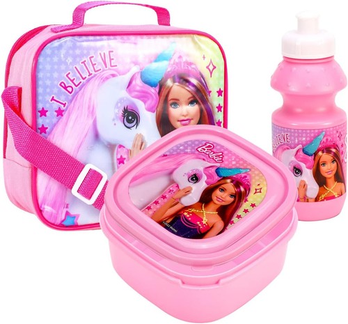 Girls pink three piece barbie - pink,