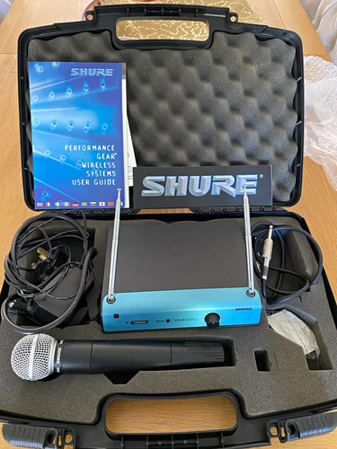 Shure sm58 wireless handheld - shure,