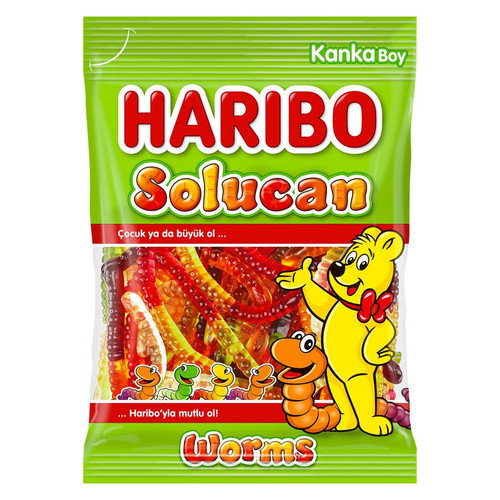 Haribo halal solucan - halal,