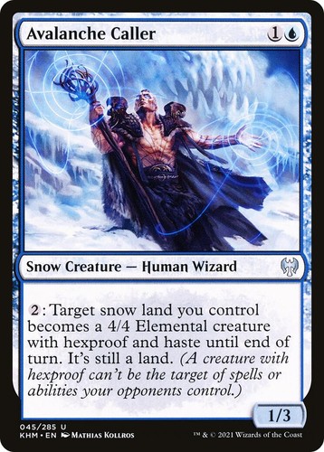 Magic avalanche caller - magic,