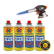Butane Gas Blow Torch Bottle Canister Head, Portable Stove Heater Cooker Kitchen