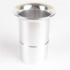 Weber 45 DCOE slot in polished alloy trumpet ram pipe stack 50mm long UK made