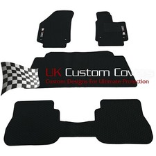 VW CADDY MAXI LIFE (2018) FULL SET (3 ROWS) HEAVY DUTY RUBBER FLOOR MATS 532 BL