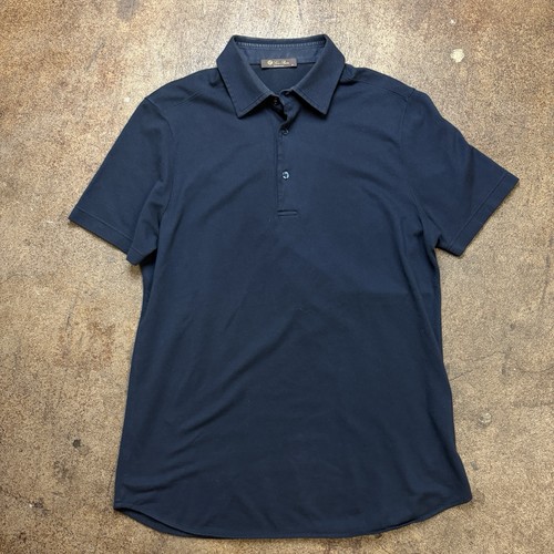 Loro piana navy polo shirt - piana,