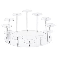 Acrylic Cupcake Stand for 12
