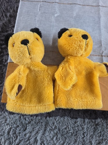Sooty hand puppets yellow - puppets,,
