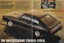 1981 Ford Capri III 2.8 Injection Advertising Advert Original Ad (1)