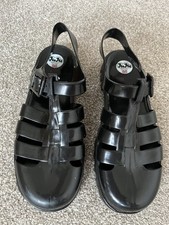 Juju  Black Jelly Shoes UK4