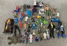 Mixed action figure 80s 90s 00s lot Bundle figures & parts Spider-Man WWE Marvel