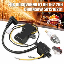 Ignition Coil Module Kit For Husqvarna 61 66 162 266 Chainsaw 501516201 Part