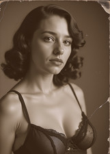 10 Risque Vintage Style Prints