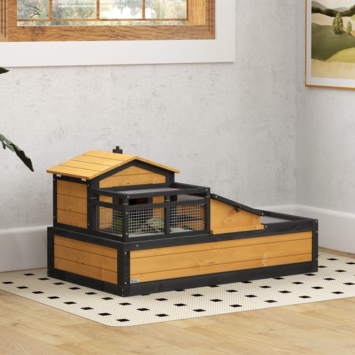 Three room tortoise house - three-room,