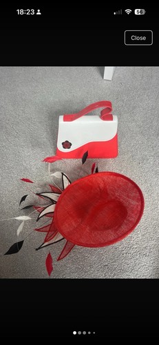 Michel ambers fascinator - ambers, &
