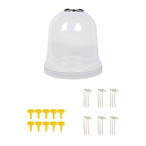 Garden cloche set pack - pack, 8