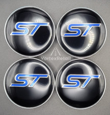 SET OF 4 ST BLUE & BLACK 60mm