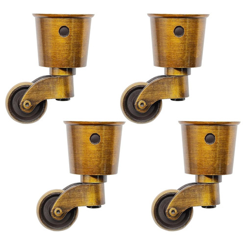4pcs antique brass caster - antique,