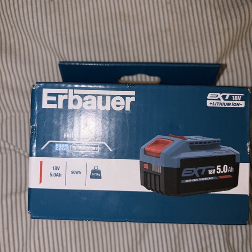 Genuine erbauer 18v battery - 18v,