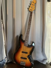 Fender Japan Jazz bass JB-62 fretless Electric Bass Guitar Used From Japan