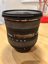 Sigma EX 10-20mm 1:4-5.6 lens