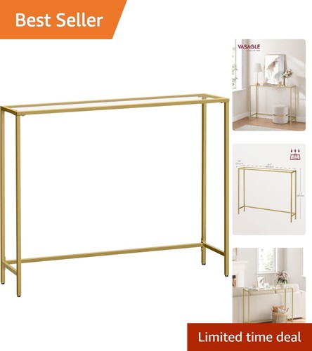 Versatile glass top console - glass-top,