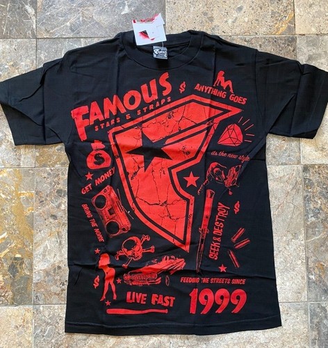 Famous stars straps black - famous,