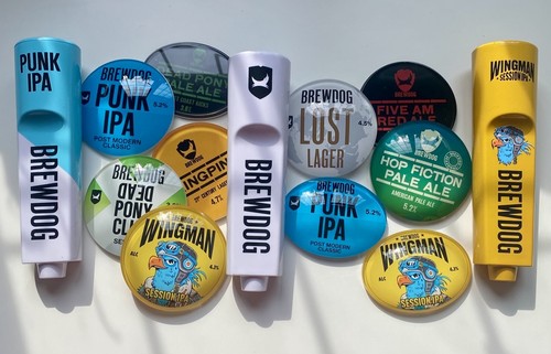 Brewdog branding badges - brewdog,