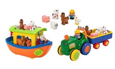 Big Steps / Kiddieland Noah's ark / Old MacDonald Tractor Farm Animals Spares