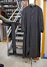 Used Mens Black Cassock