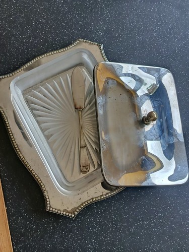 Vintage antique silver - vintage, silver-plated