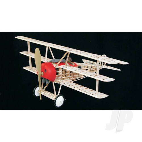 Guillow fokker triplane - guillow, (laser