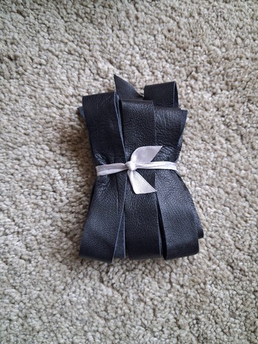 Strips real leather binding - 3,