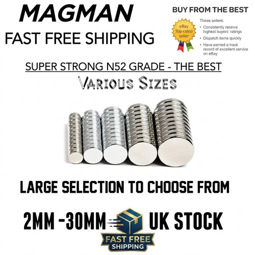 N52 high grade - high-grade, magnetic