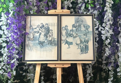 Pair ronald embleton framed - ronald,