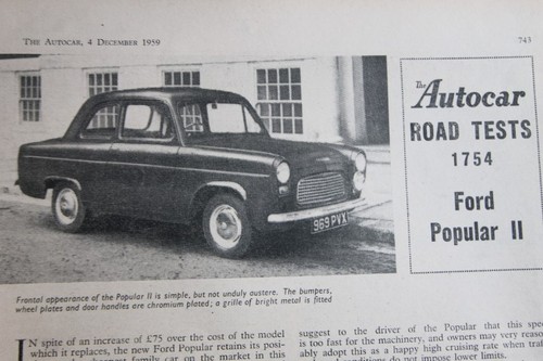 Original autocar 1959 mag - autocar,
