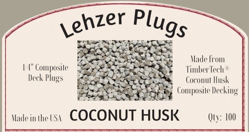 Coconut husk 4 timbertech - -, 1/4"