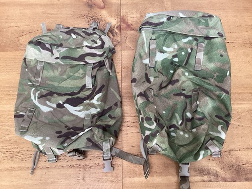 British army side pouch pair - british,