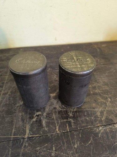 Vintage cadbury tins 12cm by - 2,