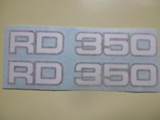 yamaha rd350lc side panel decal ,classic restoration .