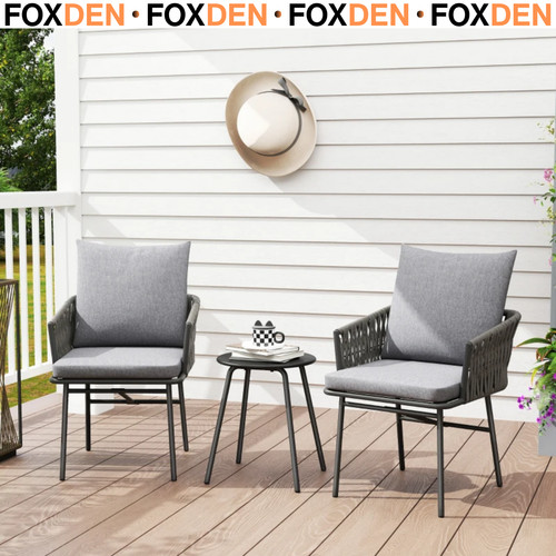 Rattan bistro set - rattan, garden
