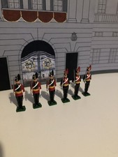6 TRADITION QUEENS ROYAL LANCERS AT ATTENTION