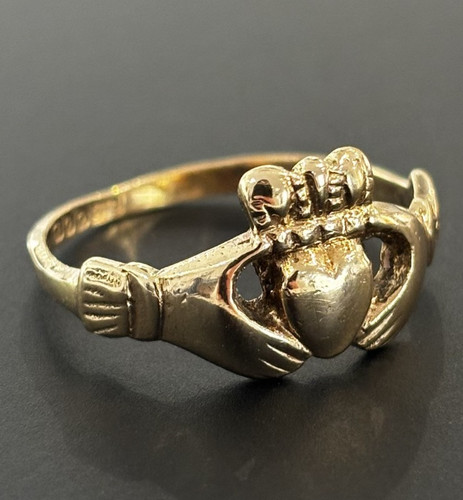 9ct 375 yellow gold - gold, vintage