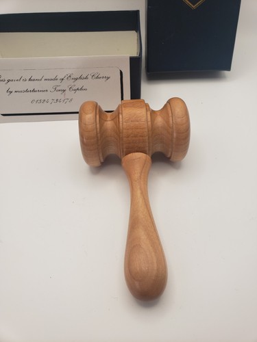 Handmade gavel turned - gavel, tony
