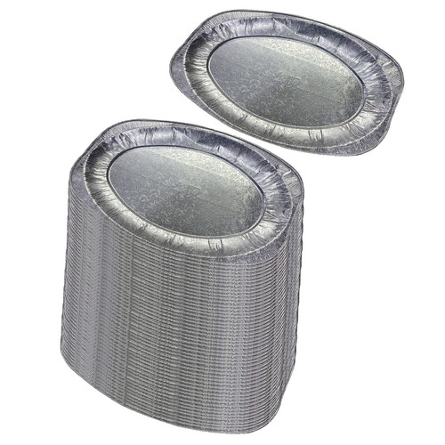 Aluminium foil platter - aluminium,