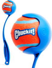 Chuckit! Dog Ball Pocket Laucher Sport Launcher 12M Dog Toy with Medium Tennis B